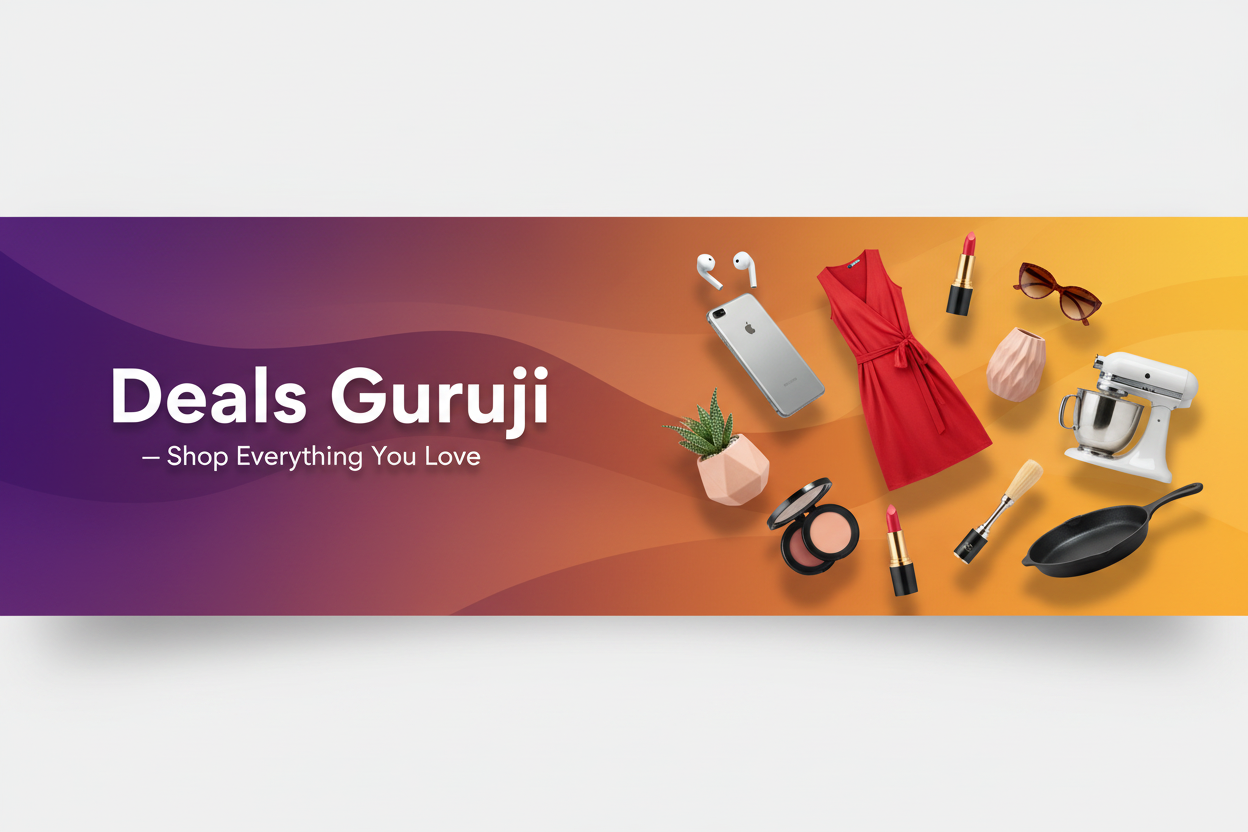 Deals Guruji Gradient Banner